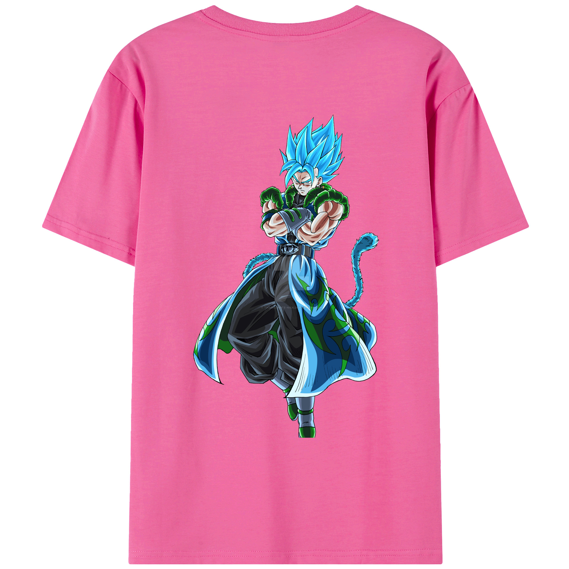 （画像用） ドラゴンボール ベジット DRAGON BALL Vegetto レディース半袖Tシャツ(バックプリント)